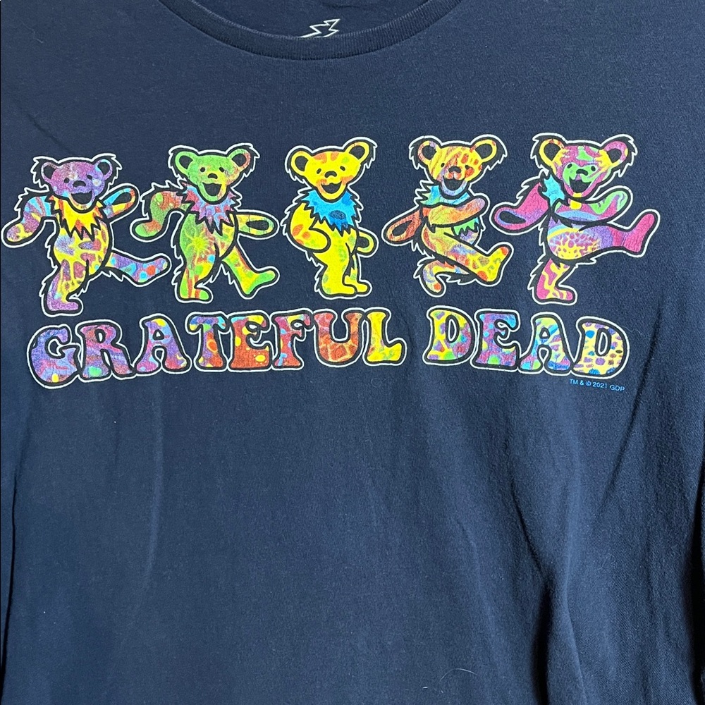 Grateful Dead Dancing Bears T-Shirt - Picture 2 of 6